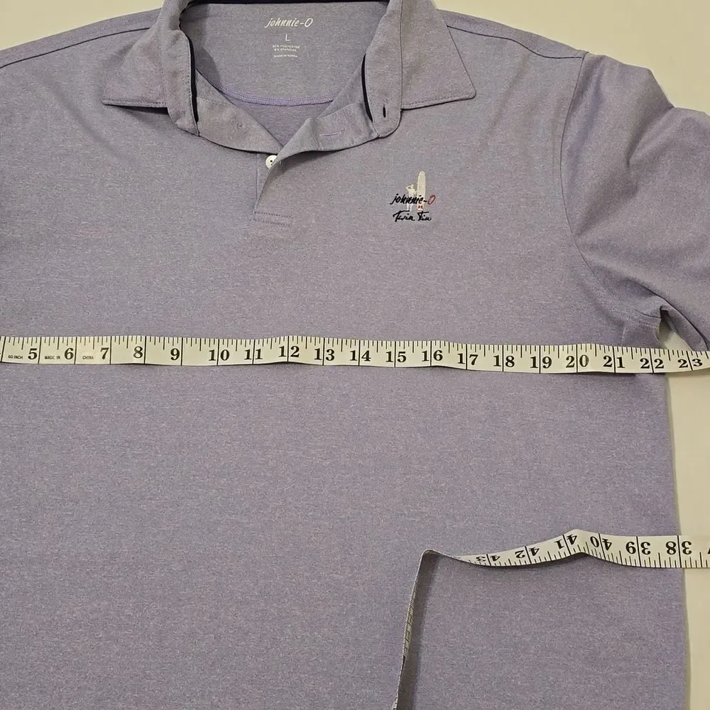 Peter Millar Summer Comfort Polo Shirt Mens Large Purple
